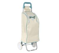 Chariot Shopping en Tissu Bleu avec Compartiment Isotherme - SHOPPY - ALTOBUY Bleu G