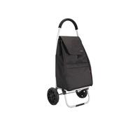 Chariot Shopping en Tissu Résistant Noir - SIMONE -