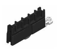 Chariot simple non réglable de baie coulissante pvc - type 4828 LA CROISÉE DS