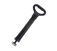 Chariot télescopique pliable avec poignée de traction pour jardin, camping, pêche, tube d'acier réglable en nylon
