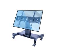 Chariot TV Mobile avec Inclinaison et Rotation à 360° pour téléviseurs LCD/Plasma de 32 à 70 Pouces jusqu'à 130 LB Haute