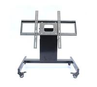 Chariot TV Mobile avec roulettes verrouillables pour téléviseurs Plasma LED de 32 à 65 Pouces. Inclinaison réglable de 0