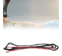 Chariot universel en nylon -Geräteversorgungsversorgungen für die Bugstring -Bogenschnur für Wiederholungen Longbow Huntingblack Red 12 Stränge 60