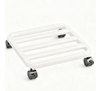 Chariot utilitaire à plateau robuste pour déménagement avec roues verrouillables, facile à manipuler et à transporter