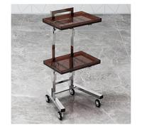 Chariot utilitaire pliable avec roues - Organisateur polyvalent pour la maison, la chambre à coucher et le salon