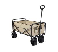 Chariot utilitaire pliable avec roues pour camping, plage, shopping, sport et jardin - Solution de transport multifonction