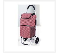 Chariot Utilitaire Pliable en Alliage d'aluminium avec Roues pour Monter Les escaliers, Chariot à Bagages Mobile et remorque