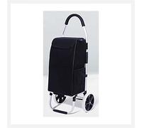 Chariot Utilitaire Pliable en Alliage d'aluminium avec Roues pour Monter Les escaliers, Chariot à Bagages Mobile et remorque