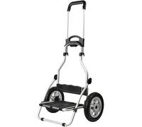Chariot utilitaire portable fin avec roues gonflables - Polyvalent pour la photographie de légumes et les bagages pour une utilisation en extérieur