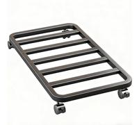 Chariot utilitaire robuste avec roues verrouillables, diable industriel pour déménagement et transport