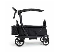 Chariot waggon noir compact