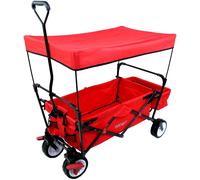 Chariot Wild Cruiser Pourpre, L'Original, Chariot de Jardin pliable pour Enfants, Transport, Plage, Ville, Forêt, à tirer ou à pousser, Capacité De Charge 75 kg