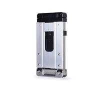 Chariots de Courses Mini Chariot/Caddie Portable, léger, Pliable, Levier en Acier Inoxydable, pour Le Transport des Bagages (Taille: 11,7 × 24,5 cm)