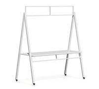 Chariots De Nourriture Rue Pliables, Stands Portables For Vendre Des Marchandises, Métalliques Mobiles, Vendeurs Sur Le Marché(White,L 180cm/70.9in)