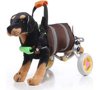 Chariots pour chiens en fauteuil roulant, fauteuils roulants pour chiens, ceintures de sécurité mobiles pour chiens, support arrière réglable pour animaux de compagnie, jambières de rééducation des j