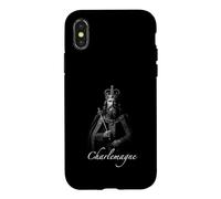 Charlemagne Empereur médiéval Roi des Francs Coque pour iPhone X/XS