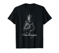 Charlemagne Empereur médiéval Roi des Francs T-Shirt
