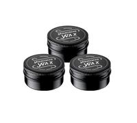 Charlemagne Lot de 3 cires à moustache - Cire à moustache - Cire à barbe - Ingrédients naturels et véritable cire d'abeille - Cire coiffante pour barbe - Cire à barbe - Tenue forte