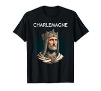 Charlemagne, roi des Francs et de l'Empire carolingien T-Shirt
