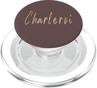Charleroi Belgique Design Vintage élégant PopSockets PopGrip pour MagSafe