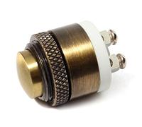 ChaRLes 16mm En Laiton Momentané Bouton Poussoir De Sonnette De Métal