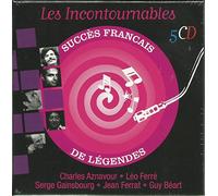 CHARLES AZNAVOUR - LEO FERRE - SERGE GAINSBOURG - JEAN FERRAT - GUY BEART-LES INCONTOURNABLES - SUCCES Fran ais DE LEGENDES