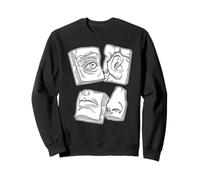Charles Bargue Plaques Visage avec Dessin Classique Sweatshirt