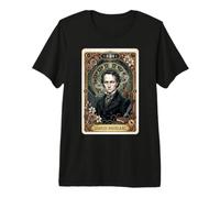 Charles Baudelaire Écrivain Auteur français T-Shirt Haut de Gamme