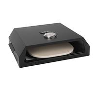 CHARLES BENTLEY Four à pizza barbecue avec thermomètre intégré, format compact à poser sur BBQ, dimensions H12.1 x L41.5 x l36.3cm, idéal jardin ou terrasse