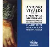 Charles Brett - Vivaldi:Stabat Mater,Concerto Per Flauto