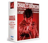 Charles Bronson - Coffret 4 Films : Le Cercle Noir + Le Messager De La Mort + Les Baroudeurs + Le Bagarreur - Pack - Blu-Ray