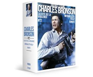 Charles Bronson-Coffret n°2 : La Cité de la Violence + Mitraillette Kelly + Kinjite : Sujet tabou