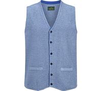 Charles Colby Homme Gilet De Costume En Maille Kevan Bleu, 3xl (xxxl) - 64/66