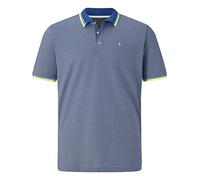Charles Colby Homme Polo Earl Landon Bleu, 6XL (XXXXXXL) - 76/78