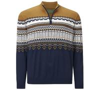 Charles Colby Homme Pull Earl Senan Bleu Foncé, 3XL (XXXL) - 64/66