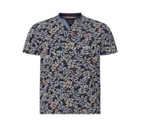 Charles Colby Homme T-Shirt Earl Quincelyn Bleu Foncé, 3XL (XXXL) - 64/66