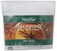 Charles Craft Gold Standard Aida 14 fils 30,5 x 45,7 cm, blanc