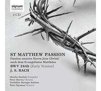 CHARLES DANIELS PETE - J.S. BACH ST MATTHEW PASSION BWV 244B - CD ALBU - G3z