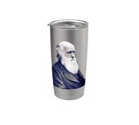 Charles Darwin de Julia Margaret Cameron (1868) Gobelet isotherme en acier inoxydable double paroi