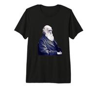 Charles Darwin de Julia Margaret Cameron (1868) T-Shirt Haut de Gamme