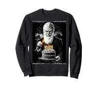 Charles Darwin Evolution Theory Gâteau d'anniversaire Sweatshirt