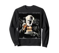 Charles Darwin Evolution Theory Gâteau d'anniversaire Sweatshirt