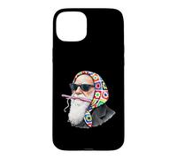 Charles Darwin Evolution Theory Granny Fil à Crochet carré Coque pour iPhone 15 Plus