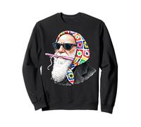 Charles Darwin Evolution Theory Granny Fil à Crochet carré Sweatshirt