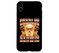 Charles Darwin Evolution Theory Style années 90 Coque pour iPhone XS Max