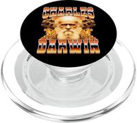 Charles Darwin Evolution Theory Style années 90 PopSockets PopGrip pour MagSafe