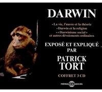Charles darwin expose et explique par patrick tort Livre avec 1 CD audio - Patrick Tort - Frémeaux & Associés - Texte lu (CD) - Textes lus CD