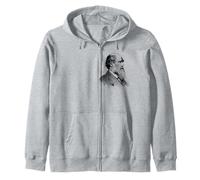 Charles Darwin Portrait Athée Evolution Darwin Sweat à Capuche
