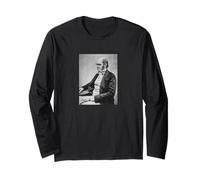 Charles Darwin Portrait Scientifique de l'évolution Naturaliste Manche Longue