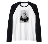 Charles Darwin Portrait Scientifique de l'évolution Naturaliste Manche Raglan